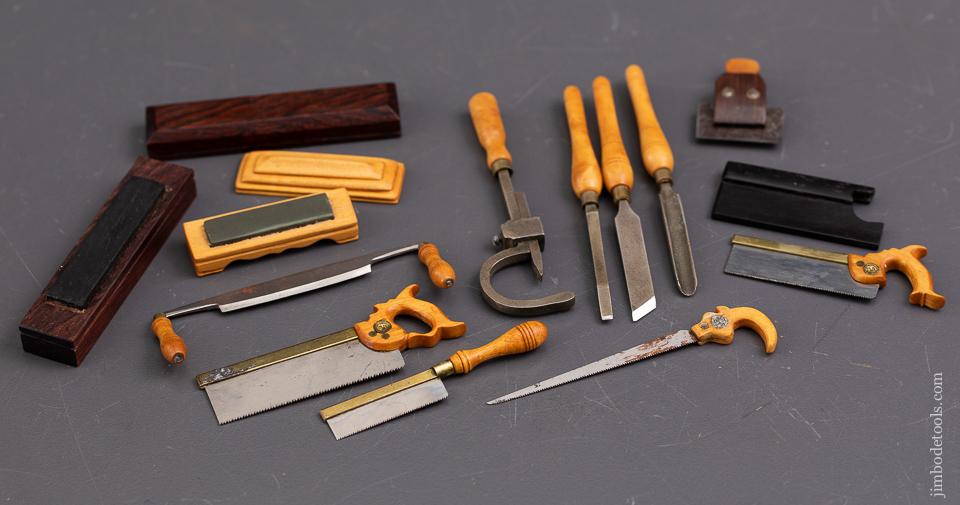 Astonishing 9 inch Miniature Tool Chest Loaded with Tools 1/4 Scale by DAVID BROOKSHAW - 93333U