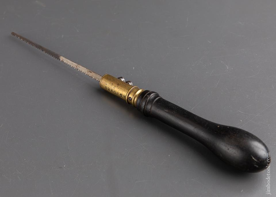 Ebony and Brass Pad Saw - 93336