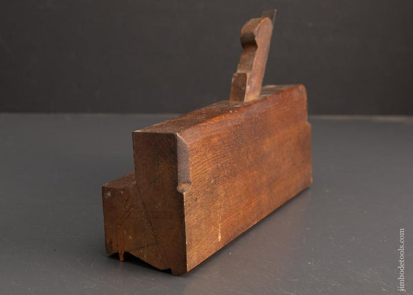 Crisp 2 1/8 inch Wide Complex Molding Plane by A. TULLOCH circa 1821-1830 FINE - 93340