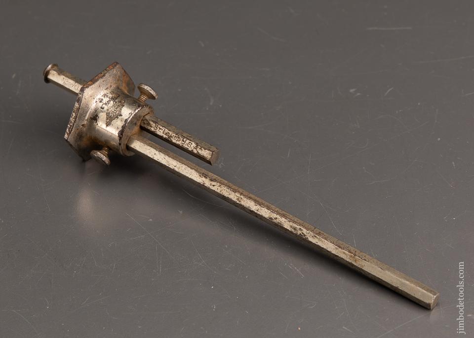Rare! BARRETT Patent Double Marking Gauge by SHAPLEIGH - 93361