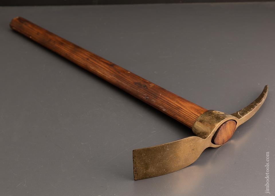 13 x 24 Inch Brass Pick Axe - 93367