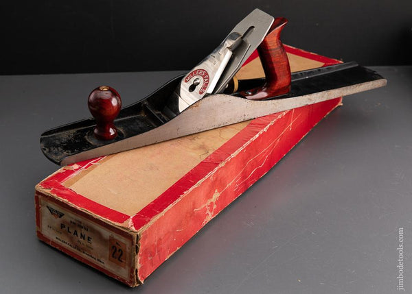 MILLERS FALLS No. 22 Jointer Plane NEAR MINT in Original Box - 93368