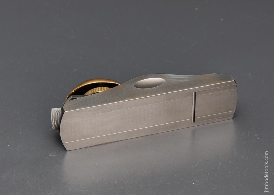 LIE-NIELSEN Low Angle Block Plane With Rod Maker's Groove Sole MINT - 93369
