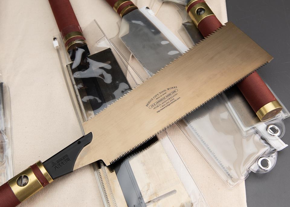 RARE Limited Edition BRIDGE CITY TOOL WORKS Set of Six Japanese Saws MINT & UNUSED! - 93399