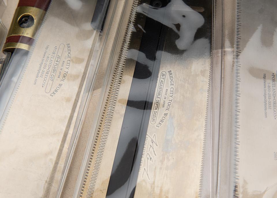 RARE Limited Edition BRIDGE CITY TOOL WORKS Set of Six Japanese Saws MINT & UNUSED! - 93399