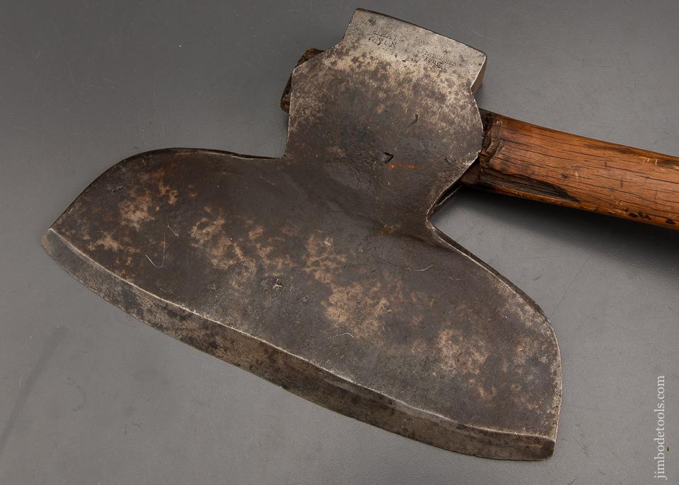 Fine BEATTY Single Bevel Offset Broad Axe with 1806 Date - 93408