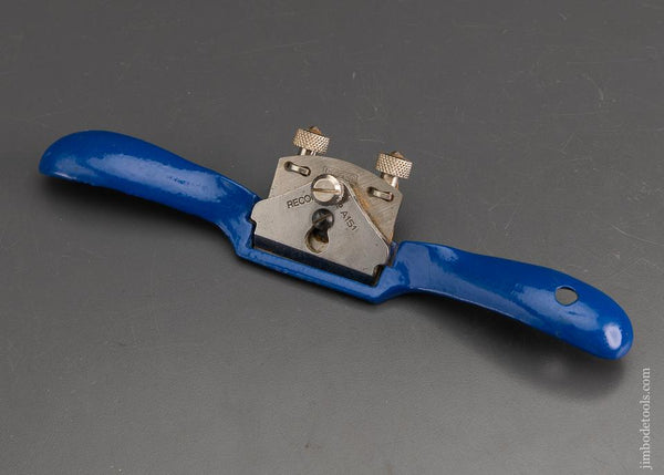 MINT Flat Bottom RECORD No. A151 Adjustable Spoke Shave - 93415
