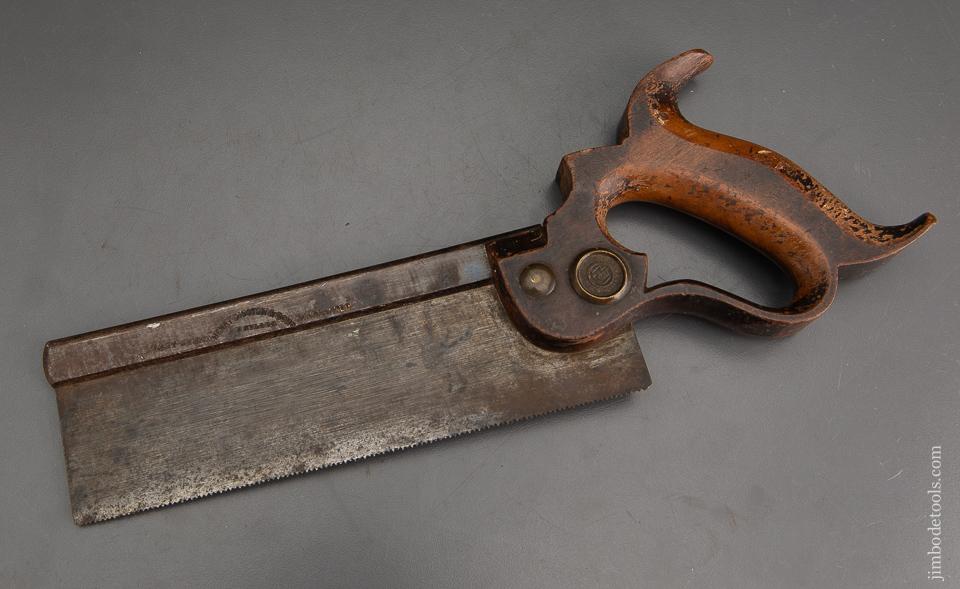 EXTRA FINE 15 point 8 inch Rip HENRY DISSTON & SONS Dovetail Saw - 93416