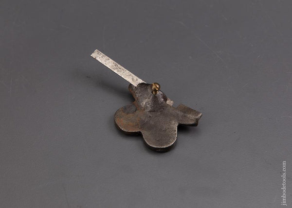 1 3/8 x 2 1/8 inch Brass Milliner's Plane - 93427R