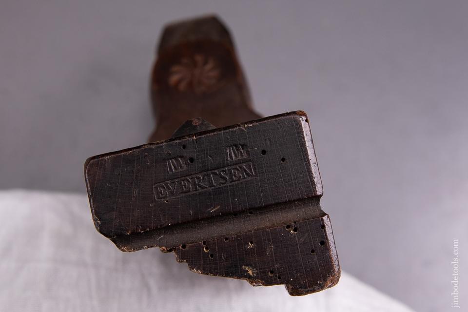 Lovely Carved Dutch Moulding Plane Dated 1794 by I.W. EVERTSEN - 93428UR