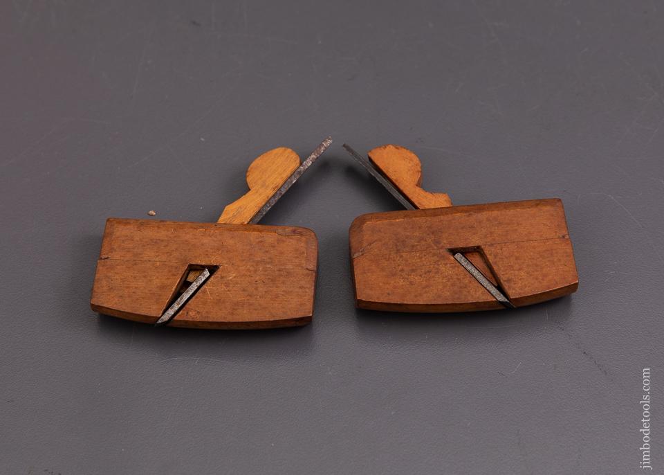 Pair of 3/8 by 2 3/8 inch Boxwood Side Rounds - 93429R