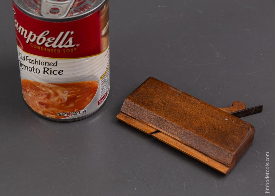 Brilliant Full-Boxed Miniature 1/2 x 3 5/8 inch Side Round Molding Plane - 93432R