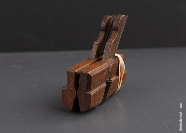 3 1/2 inch Beech Compassed Side Rounds Planes - 93436RR