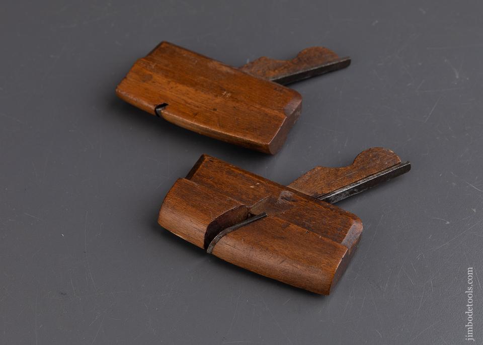 3 1/2 inch Beech Compassed Side Rounds Planes - 93436RR