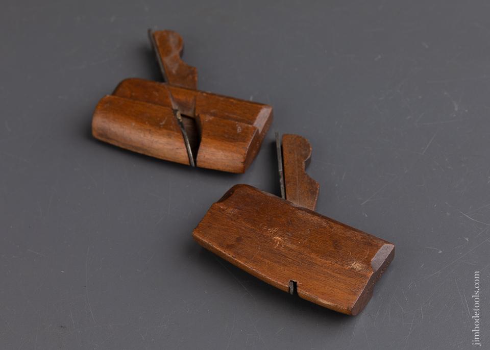 3 1/2 inch Beech Compassed Side Rounds Planes - 93436RR