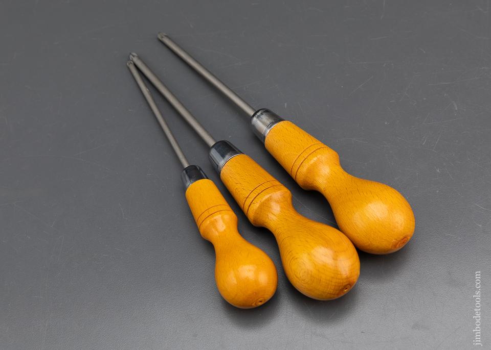 Three MARPLES Cabinet Maker's Phillip's Screwdrivers - 93438