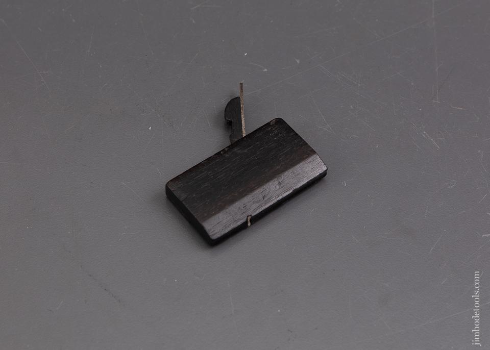 Miniature 3/16 inch Ebony Hollow Plane - 93446UR