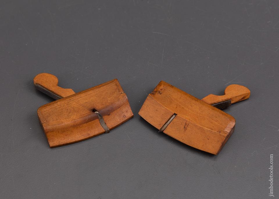 Pair of 3/8 x 2 1/4 inch Boxwood Molding Planes - 93448R