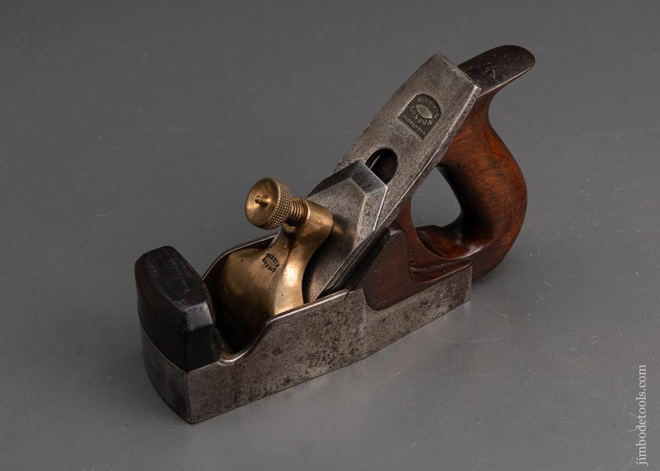 Early and Extra Fine! NORRIS No. 15 Rosewood and Patent Metal Smooth Plane - 93466