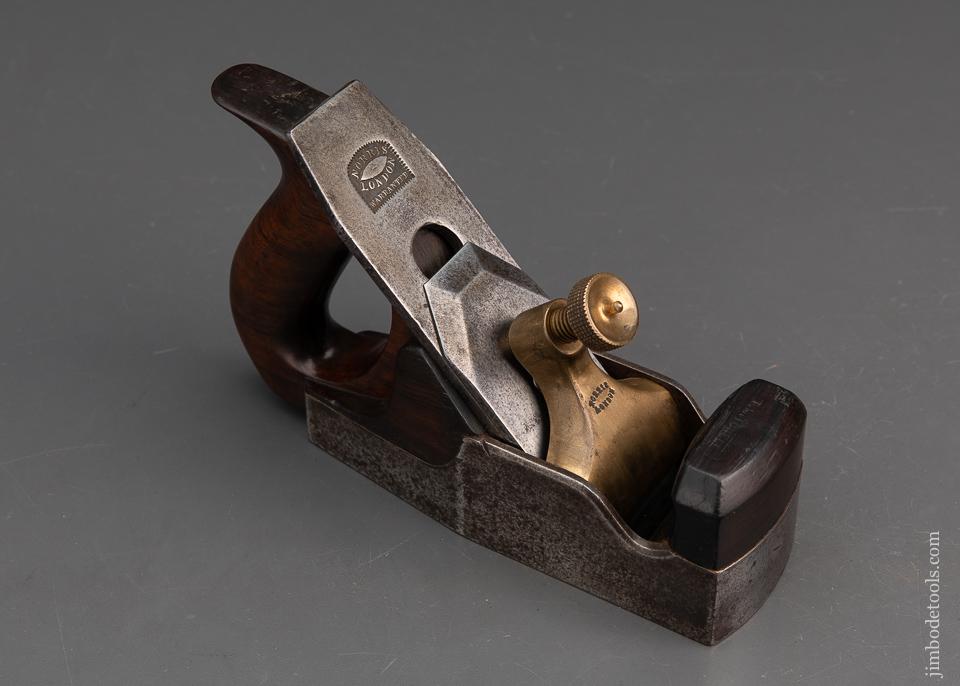 Early and Extra Fine! NORRIS No. 15 Rosewood and Patent Metal Smooth Plane - 93466