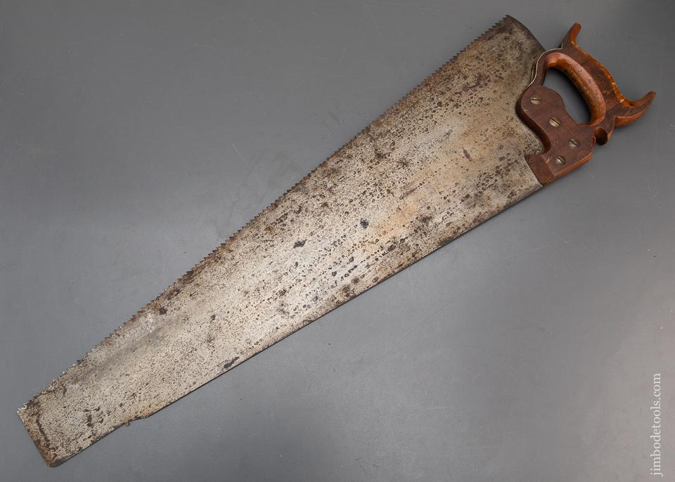 5 1/2 point 26 inch Rip SCRIBNER & BRITTON Hand Saw With Patented Right Handed Handle - 93469UR