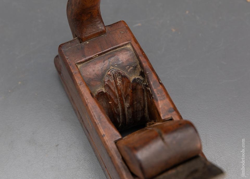 Stunning! Fancy Carved Miniature 1 3/4 x 5 3/8 inch Smooth Plane - 93470UR