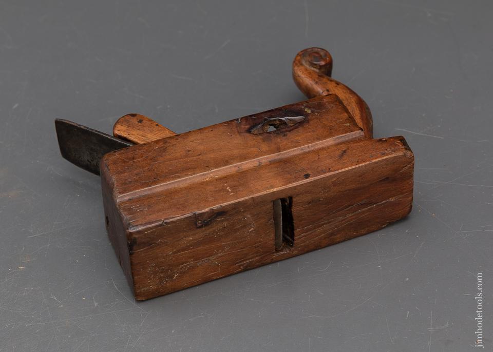 Stunning! Fancy Carved Miniature 1 3/4 x 5 3/8 inch Smooth Plane - 93470UR