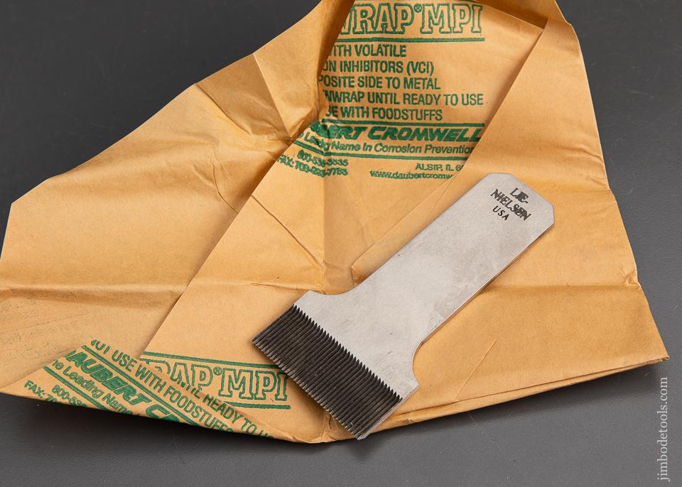 NEW in Wrapper! 18 point LIE-NIELSEN Toothing Iron for LIE-NIELSEN No. 85 Cabinet Maker's Scraper Plane - 93741