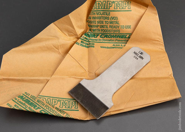 NEW in Wrapper! 18 point LIE-NIELSEN Toothing Iron for LIE-NIELSEN No. 85 Cabinet Maker's Scraper Plane - 93741