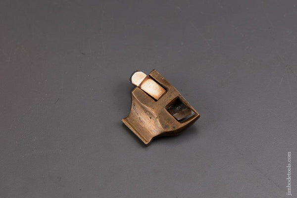 1 1/2 x 1 3/4 inch Brass Milliner's Plane - 93472R