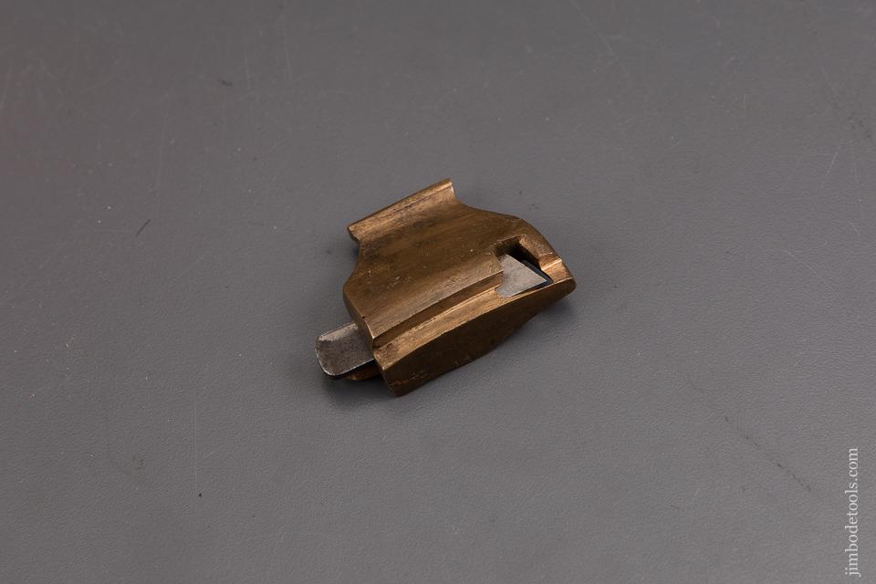 1 1/2 x 1 3/4 inch Brass Milliner's Plane - 93472R