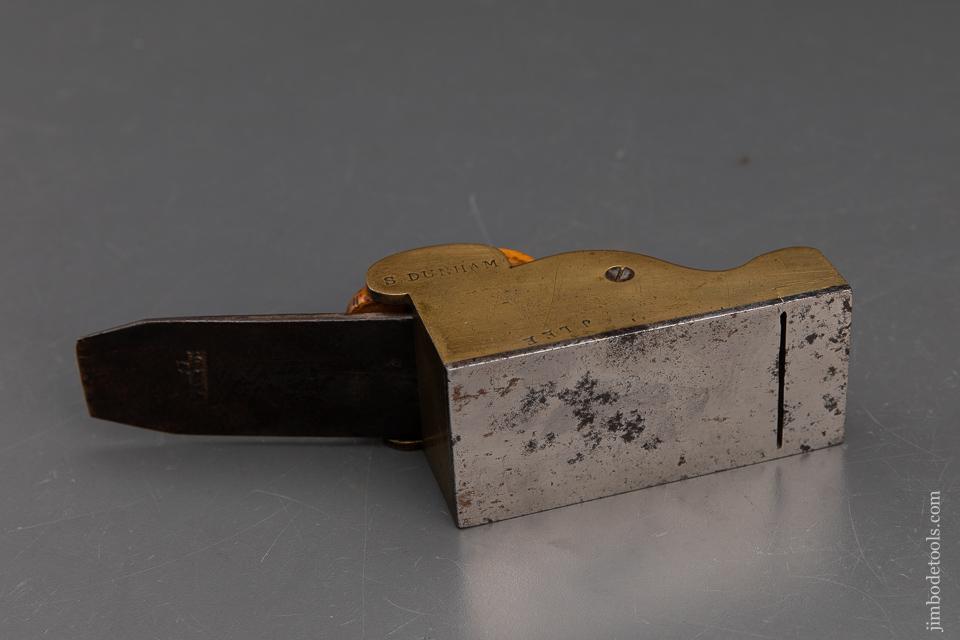 1 3/4 x 4 inch Gunmetal and Boxwood Chariot Plane - 93479R