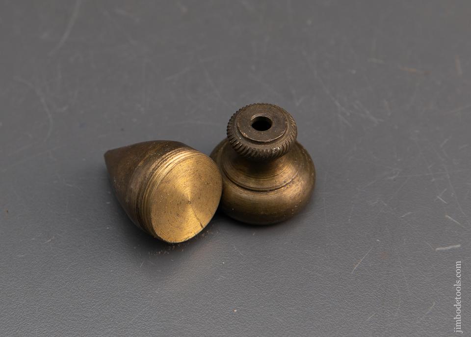 Awesome 4.5 ounce Acorn Shaped Brass Plumb Bob - 93481