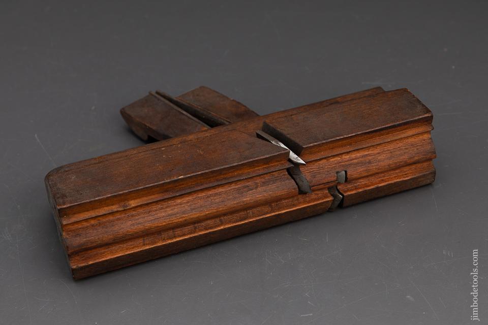 RARE Moulding Plane with Sideways Snecked Wedges TYZACK 36 OLD ST ROAD LONDON circa 1861 - 93482R