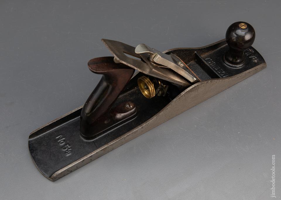 STANLEY No. 5 1/2 Jumbo Jack Plane Type 16 circa 1933-41 MINT in Original Box - 93503