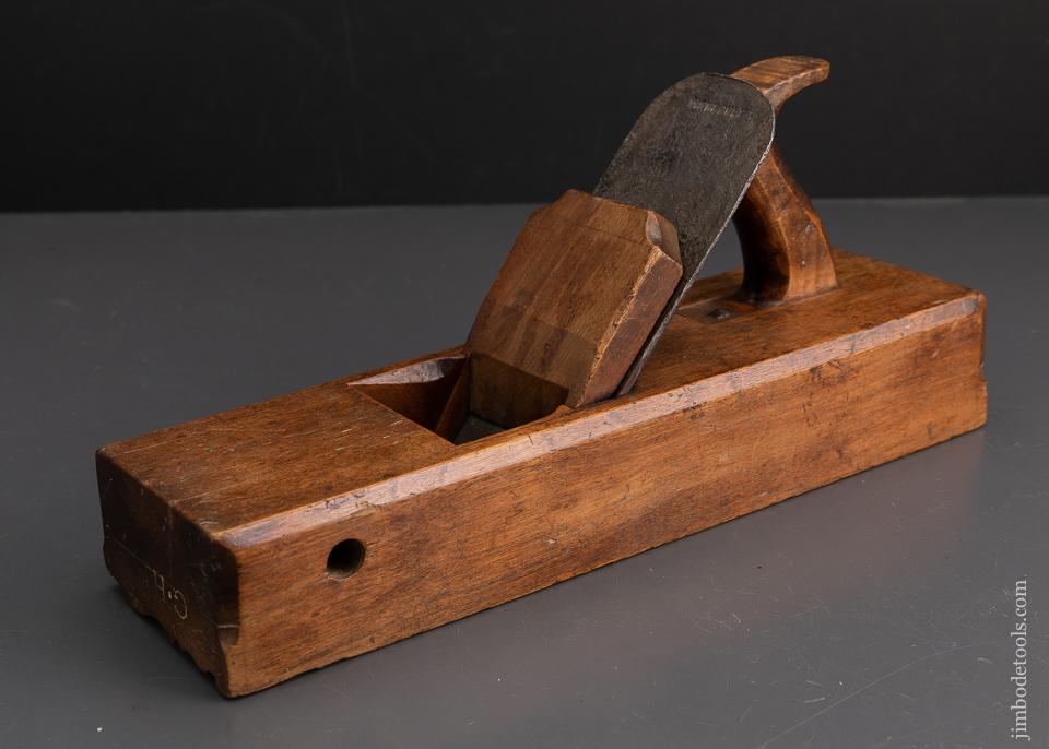 Amazing! Yellow Birch 18th Century Crown Molding Plane by JO:WILBUR - 93519