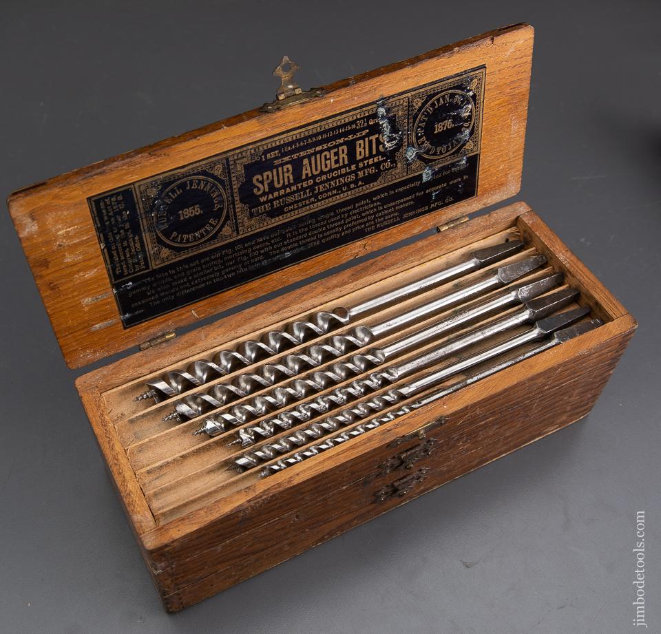 RARE "Quick Boring" Set of RUSSELL JENNINGS Bits - 93529