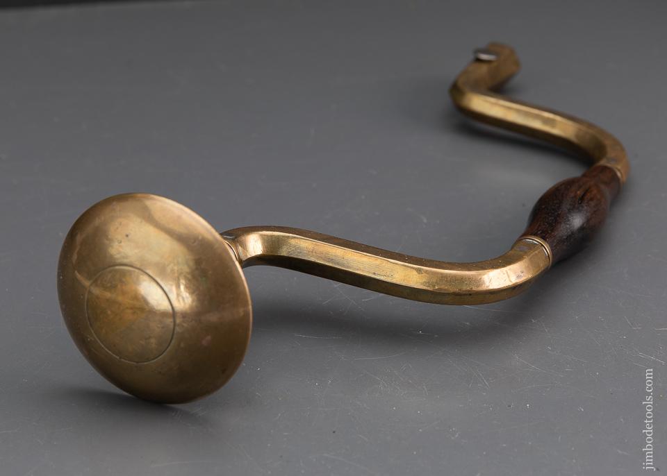 Rare HORTON Gunmetal Bit Brace - 93556