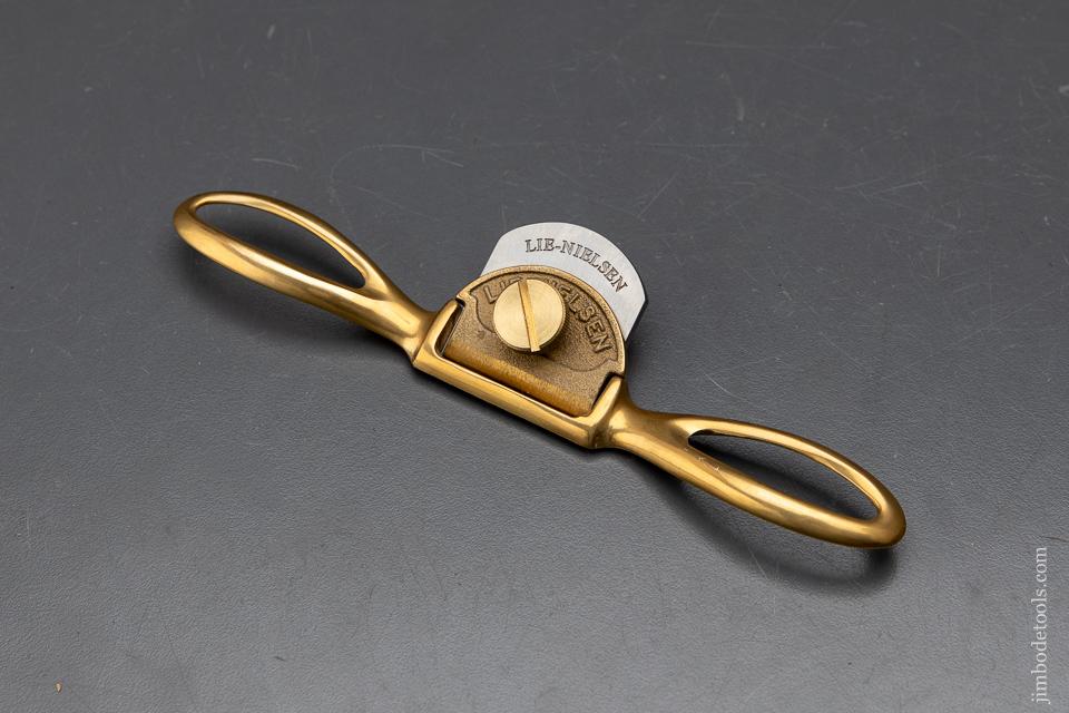 LIE-NIELSEN Small Brass Round Bottom Spoke Shave - 93577