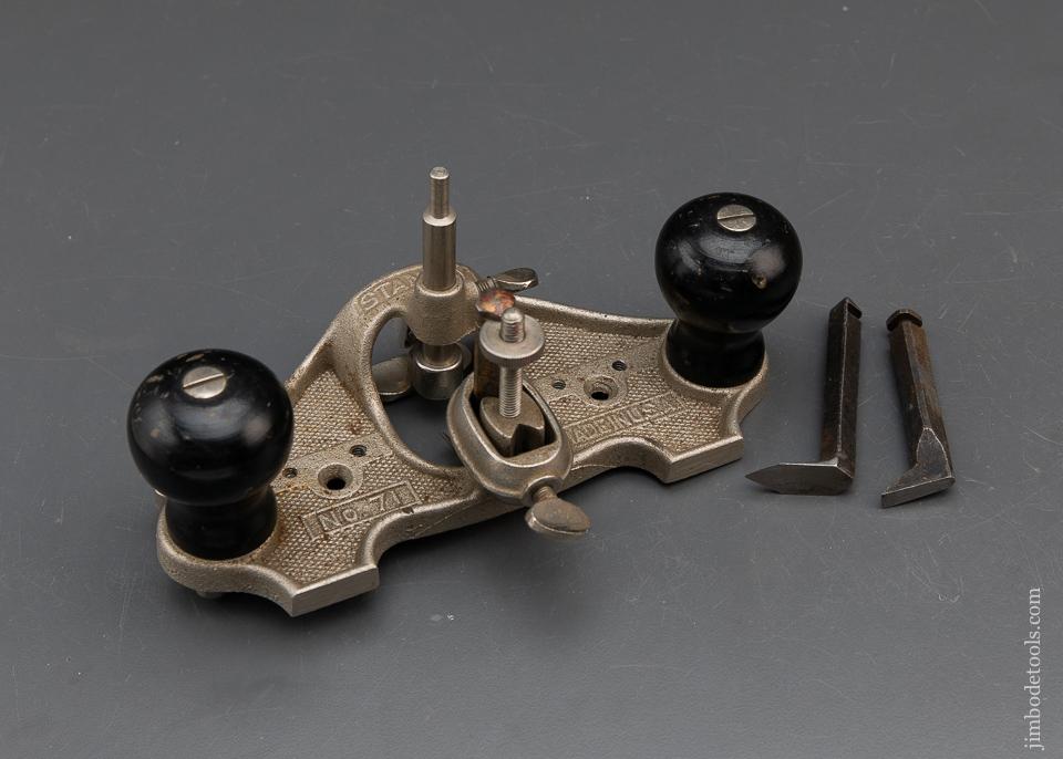STANLEY No. 71 Router Plane 100% COMPLETE - 93622