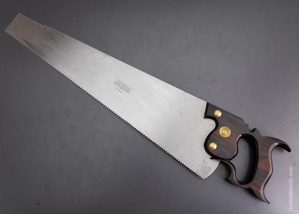 LIE-NIELSEN 7 point 20 inch Rip Panel Saw Cocobolo Handle - 93627