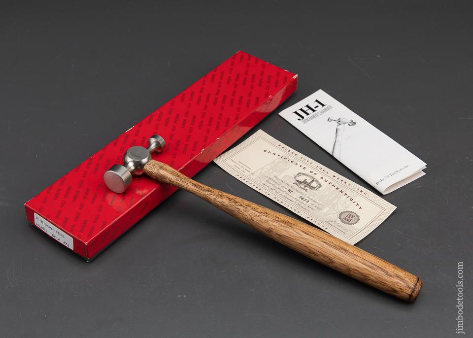 1995 BRIDGE CITY TOOL WORKS JH-1H Steel Hammer in Original Box - 93647