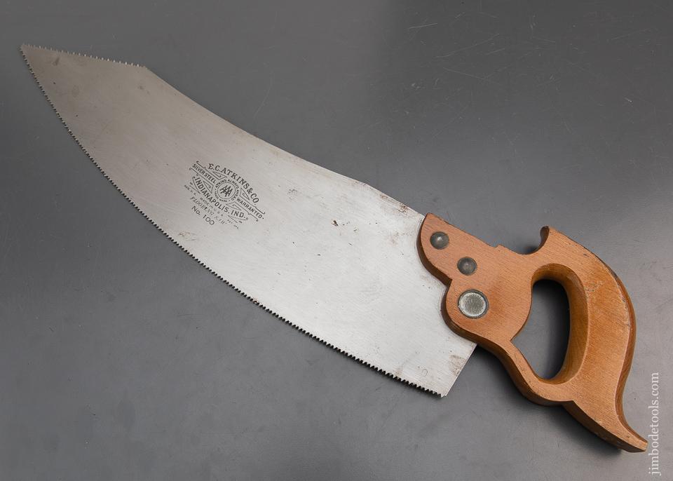 Near Mint! ATKINS No. 100 Floor Saw - 93650