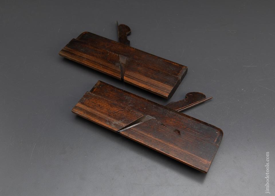 FINE Pair of Side Round Moulding Planes by ARNOLD - 93709
