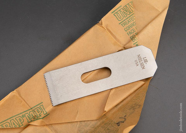 NEW in Wrapper! LIE-NIELSEN Toothing Iron for LIE-NIELSEN No. 60 1/2 Block Plane - 93738