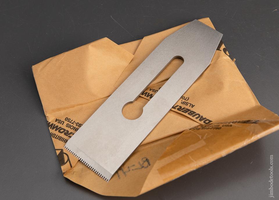 RARE Two inch LIE-NIELSEN Toothing Iron NEW in Wrapper!  - 93739