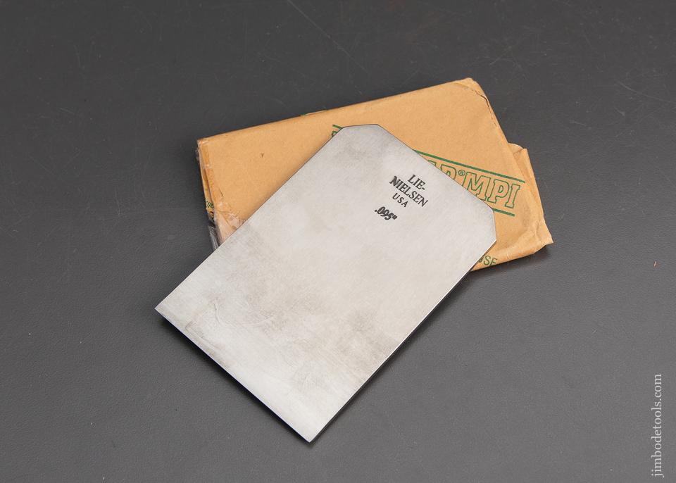 NEW in Wrapper! 2 7/8 inch LIE-NIELSEN Iron for LIE-NIELSEN No. 112 Scraper Plane - 93744