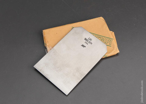 NEW in Wrapper! 2 7/8 inch LIE-NIELSEN Iron for LIE-NIELSEN No. 112 Scraper Plane - 93744
