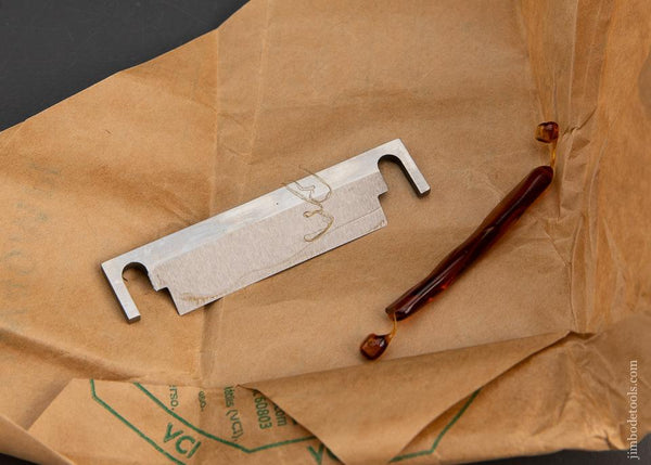 Iron for LIE-NIELSEN No. 81 Razor Spoke Shave NEW in Wrapper! - 93745