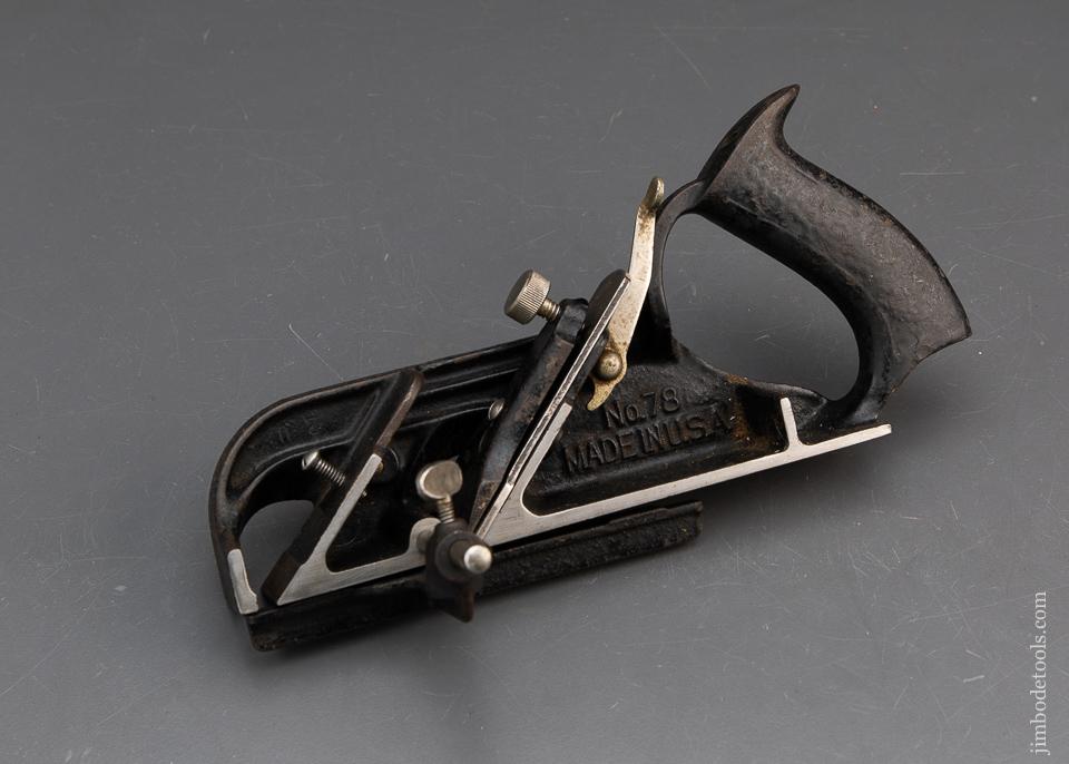 STANLEY No. 78 Duplex, Rabbet, and Filletster Plane - 93748